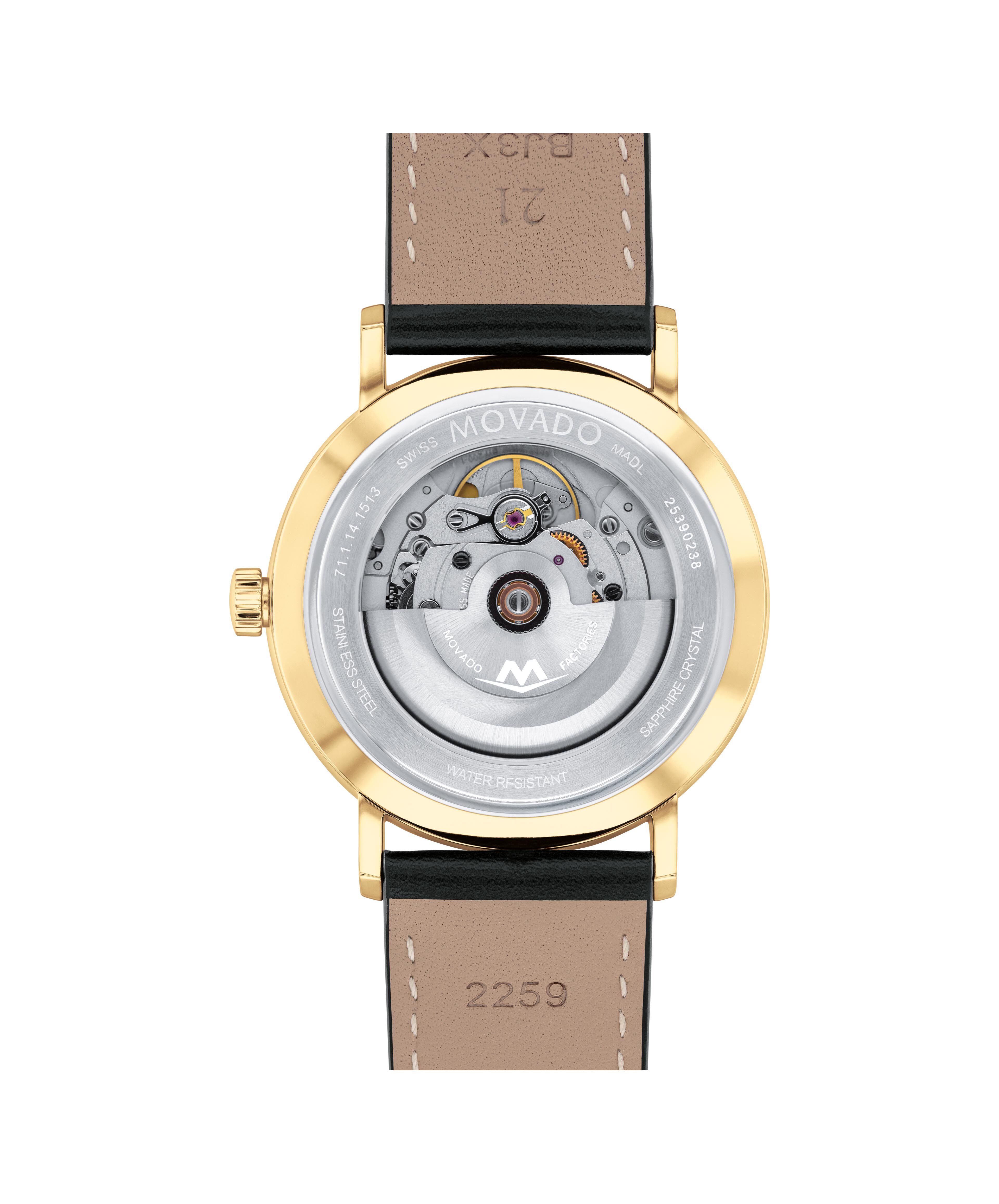 商品画像：Movado Silvertone Quartz Watch 0606886 Used Adjustable Band 3
