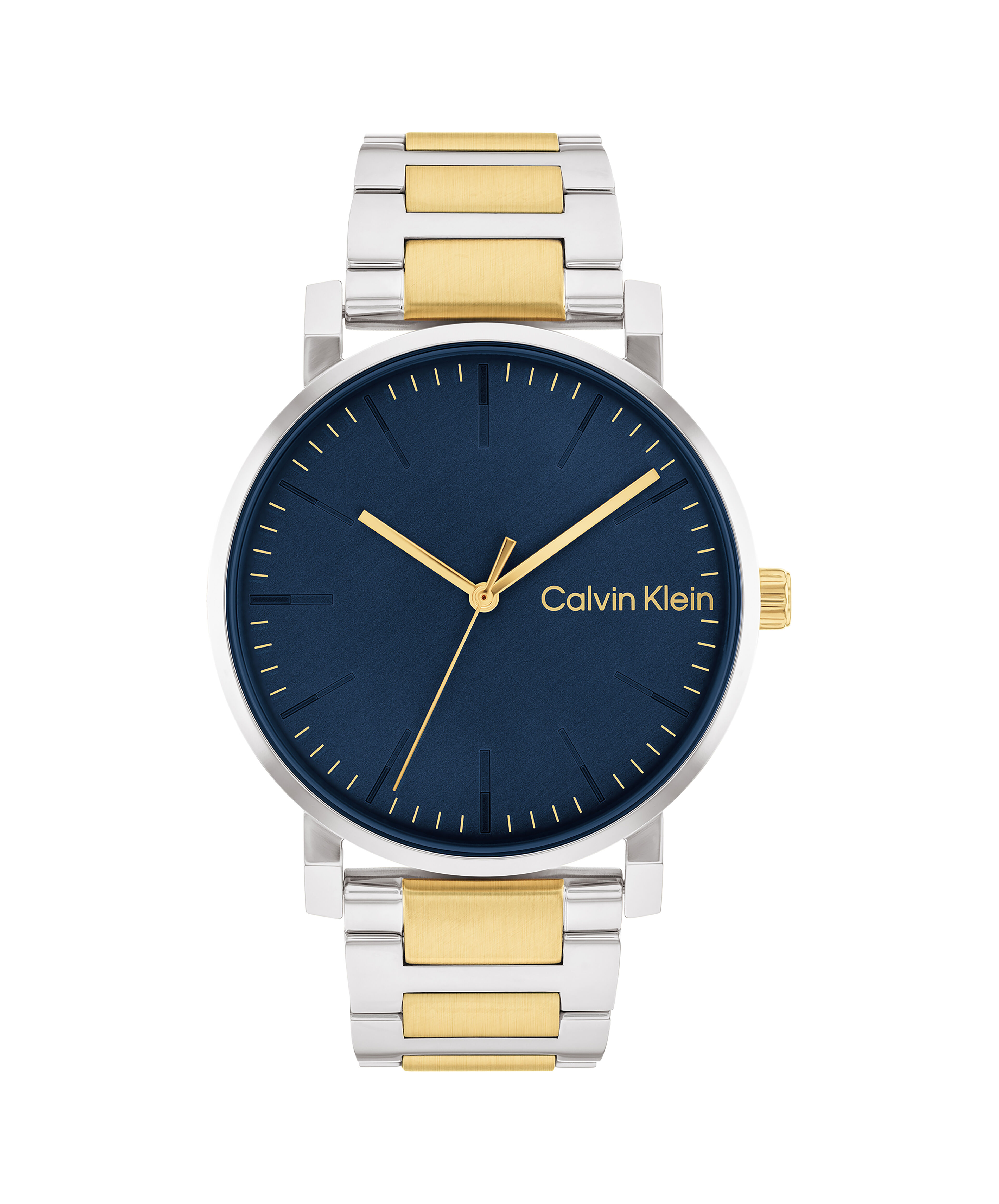 Calvin Klein Men s Bracelet 3 Hand Watch Blue