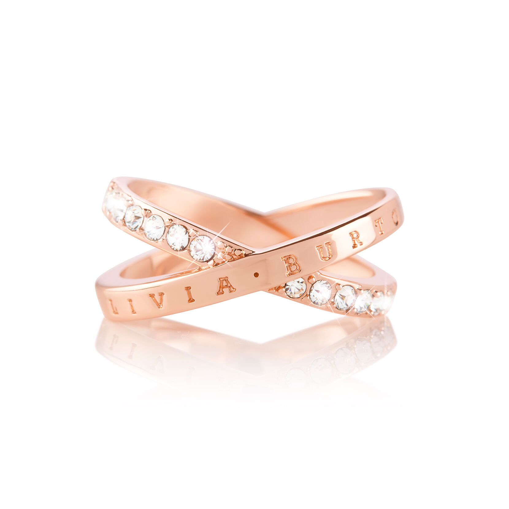 Olivia burton rose gold best sale ring