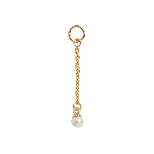 Olivia Burton Pearl Drop Women's Huggie Charm