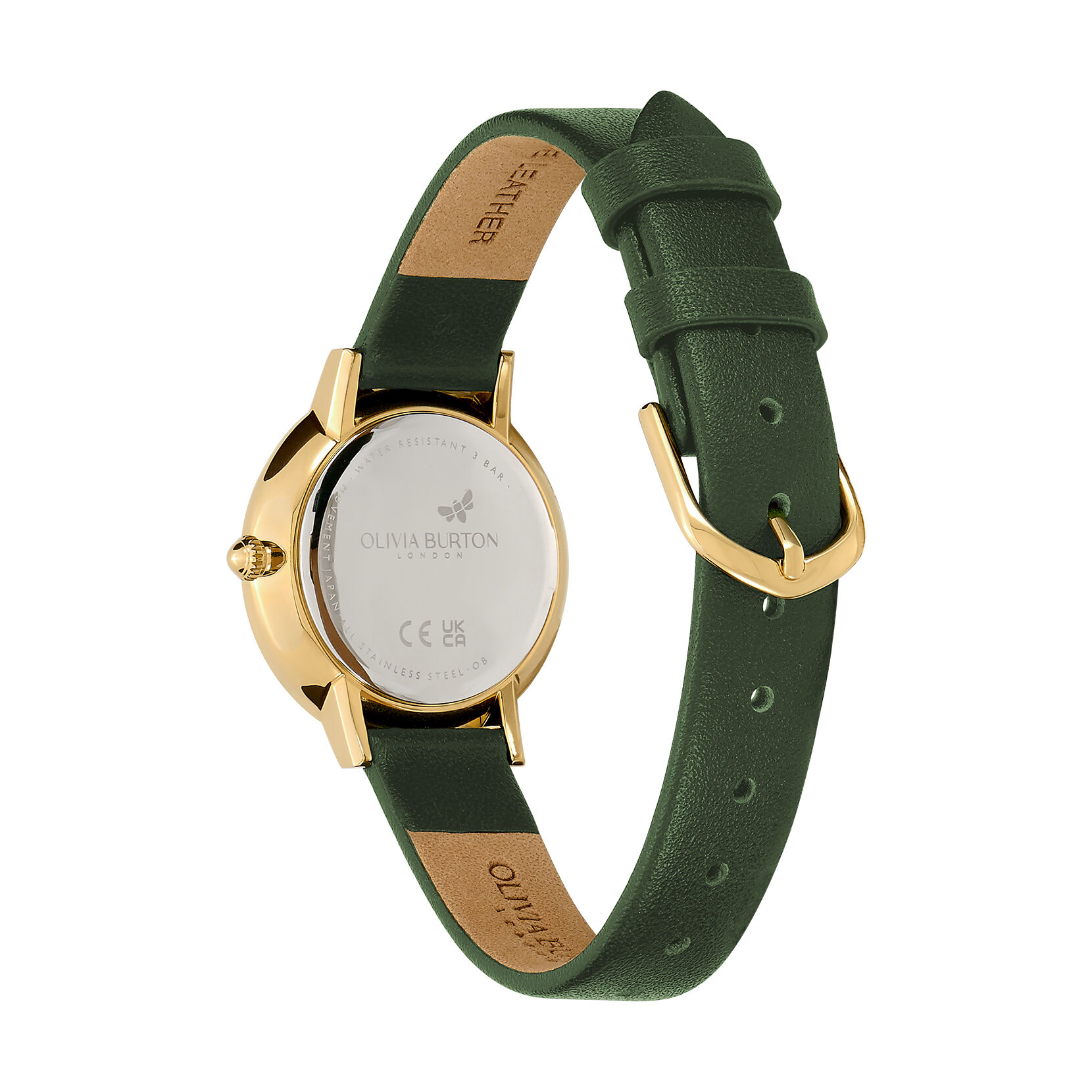 Olivia burton leather strap watches womens outlet
