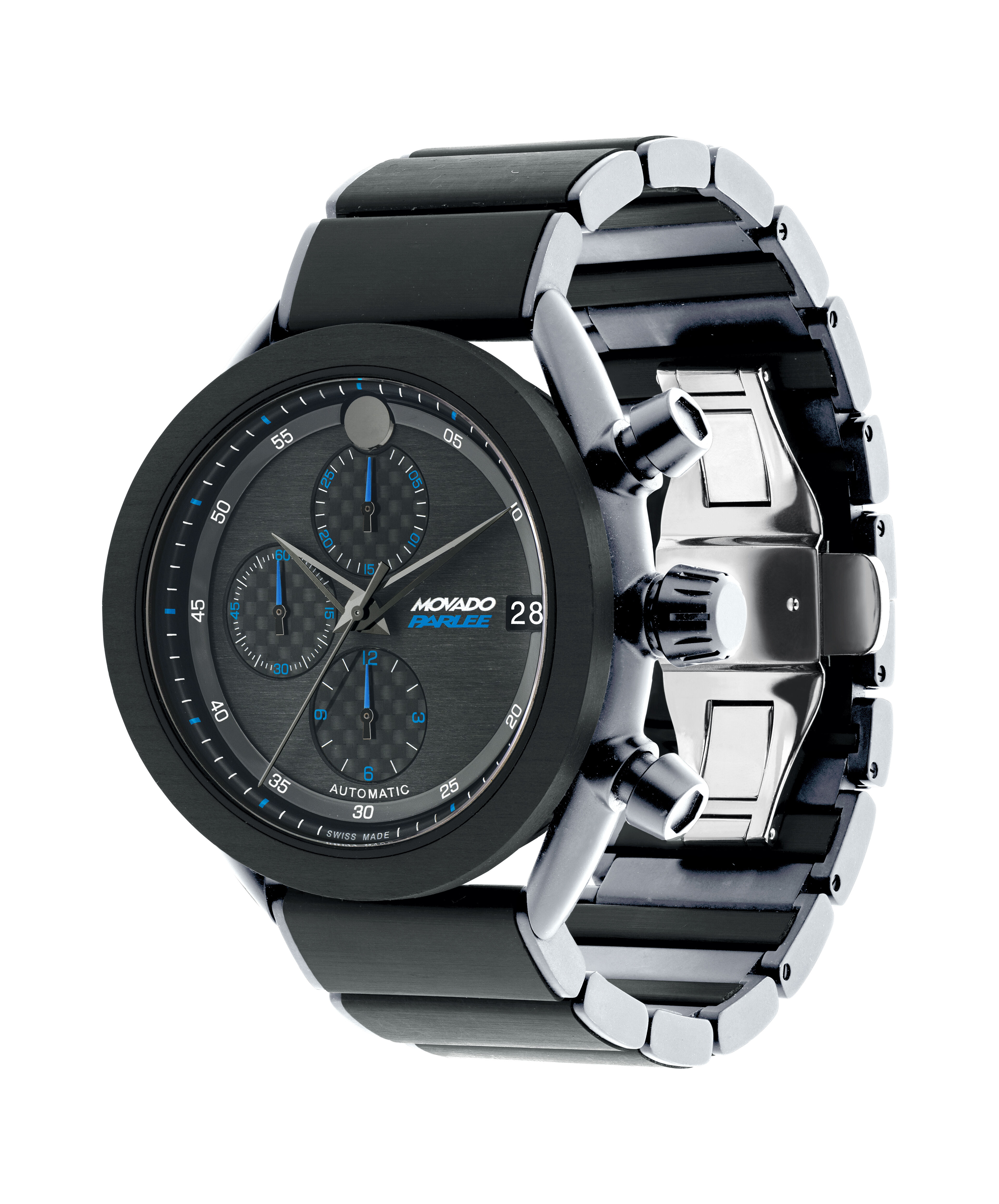 Movado Movado Company Store Movado Parlee Men s Automatic Chronograph Limited Edition Watch