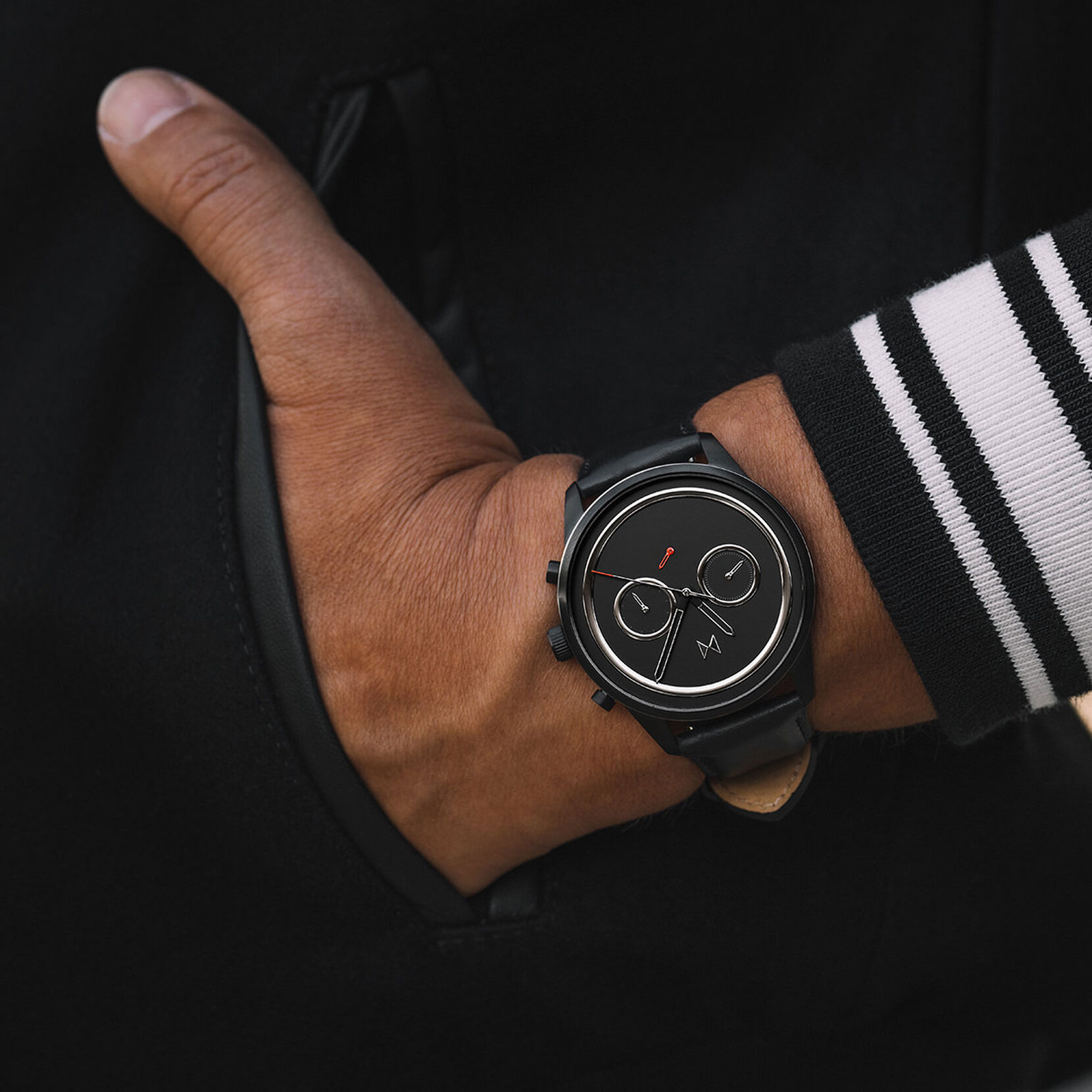 Diablo Black Men's Watch, 43mm