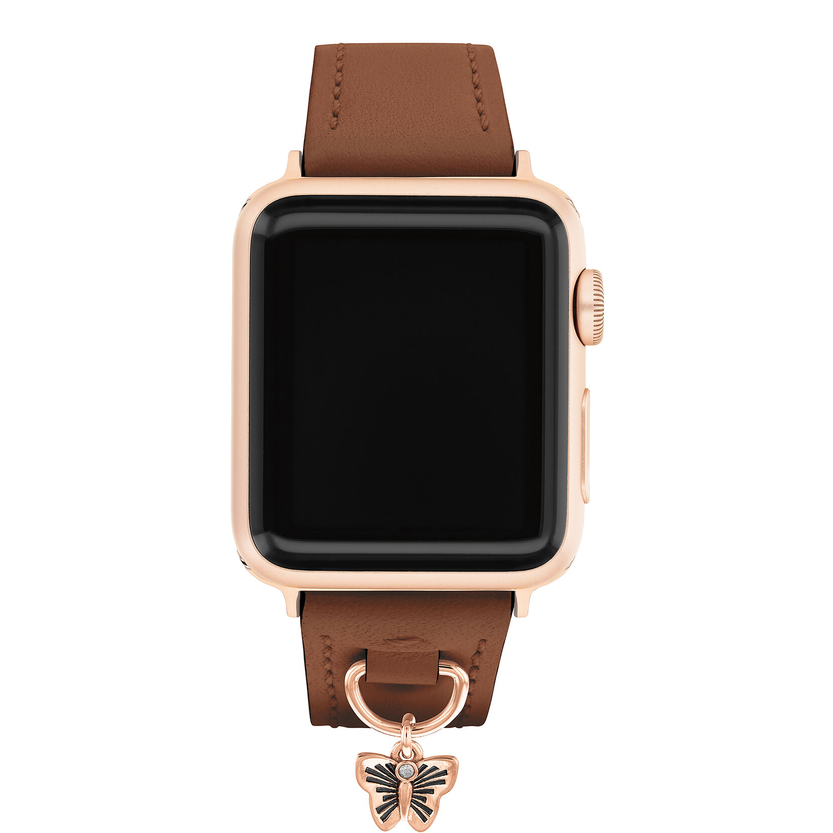 Coach Women's Apple Watch Strap - Brown