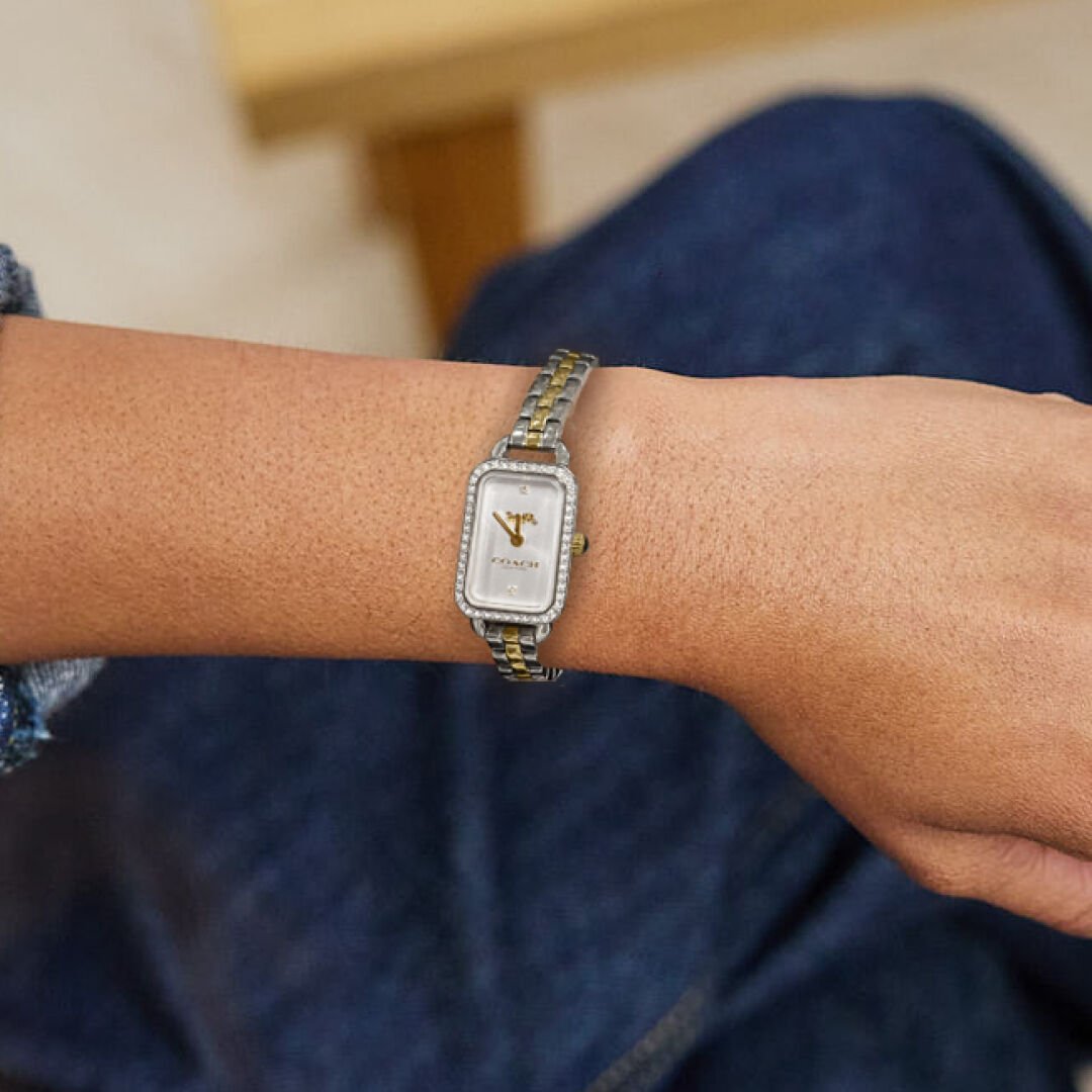 ★シンプルなスクエアが人気★COACH Ludlow Watch 17mm Coach | Movado Company Store | Coach Ludlow Women's Watch