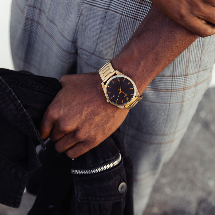 Aether Gold Men's Watch, 43mm