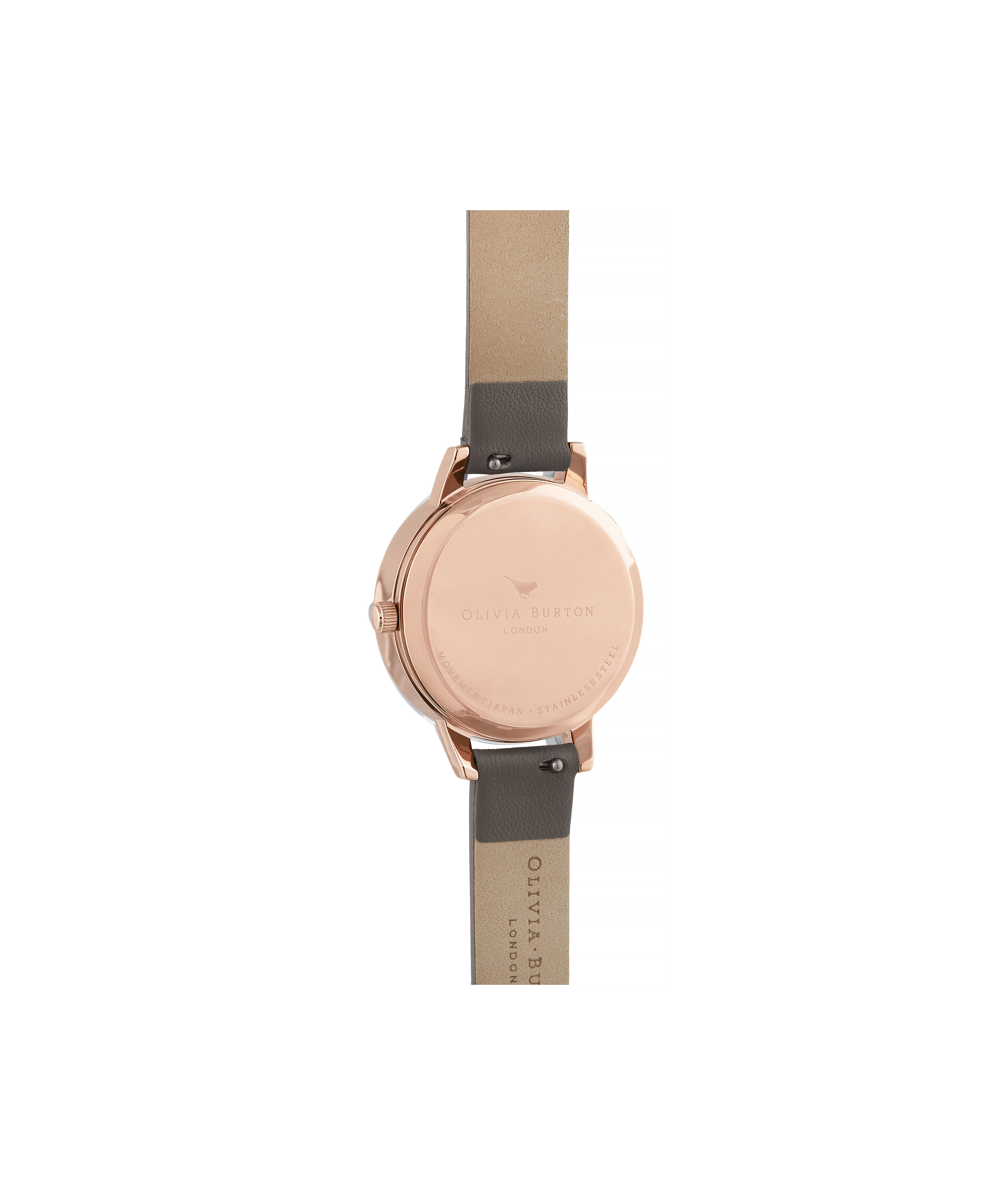 Midi 3D Bee Vegan London gray Rose Gold Olivia Burton London