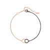 Locked Ring Chain Women's Bracelet