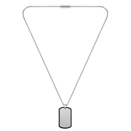 BOSS Men's ID Stainless Steel Necklace