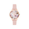 Sunlight Floral Women's Watch & Lucky Bee Bracelet Gift Set, 30mm