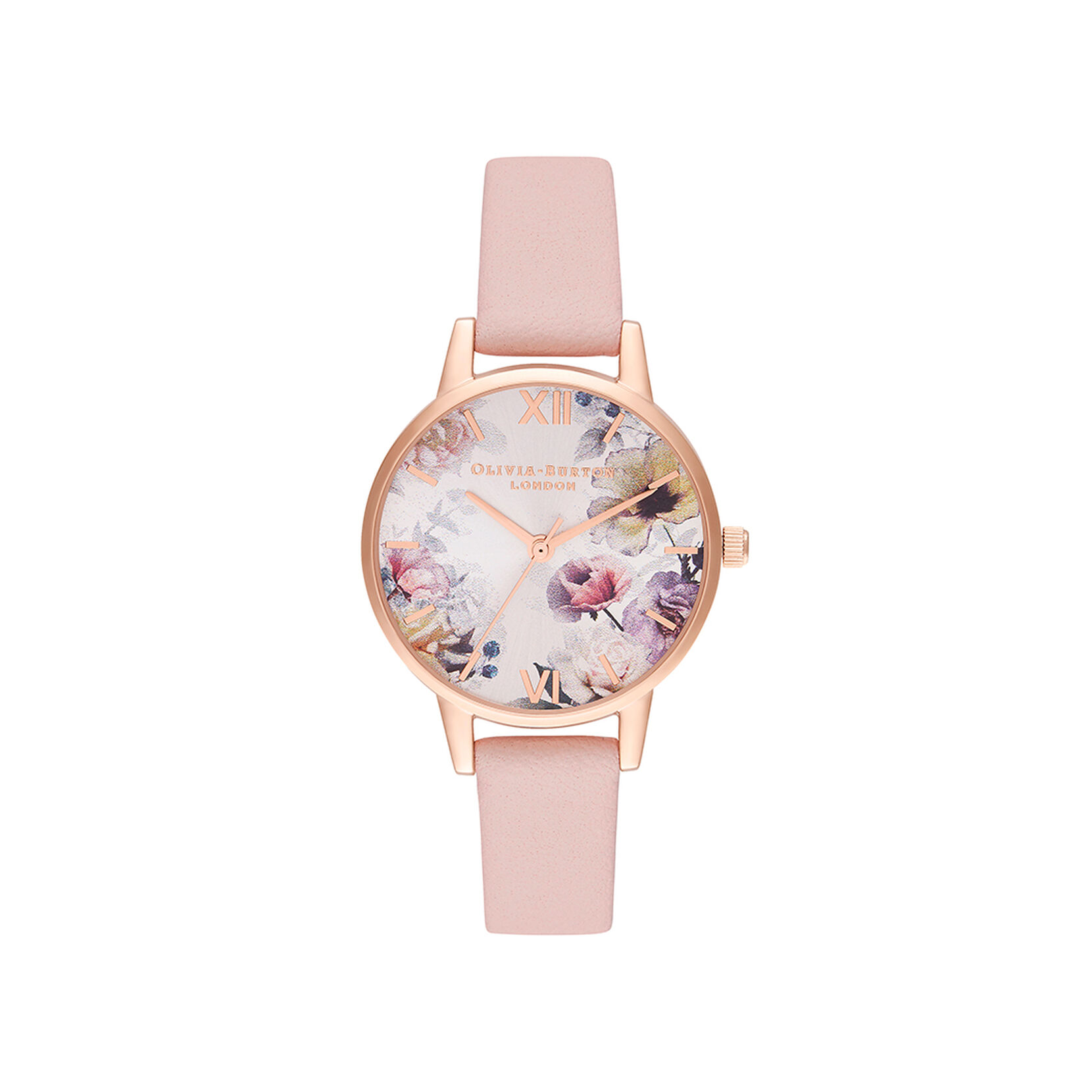 Sunlight Floral Women's Watch & Lucky Bee Bracelet Gift Set, 30mm