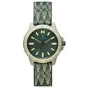 Atlantic Green Solar Unisex Watch, 38mm