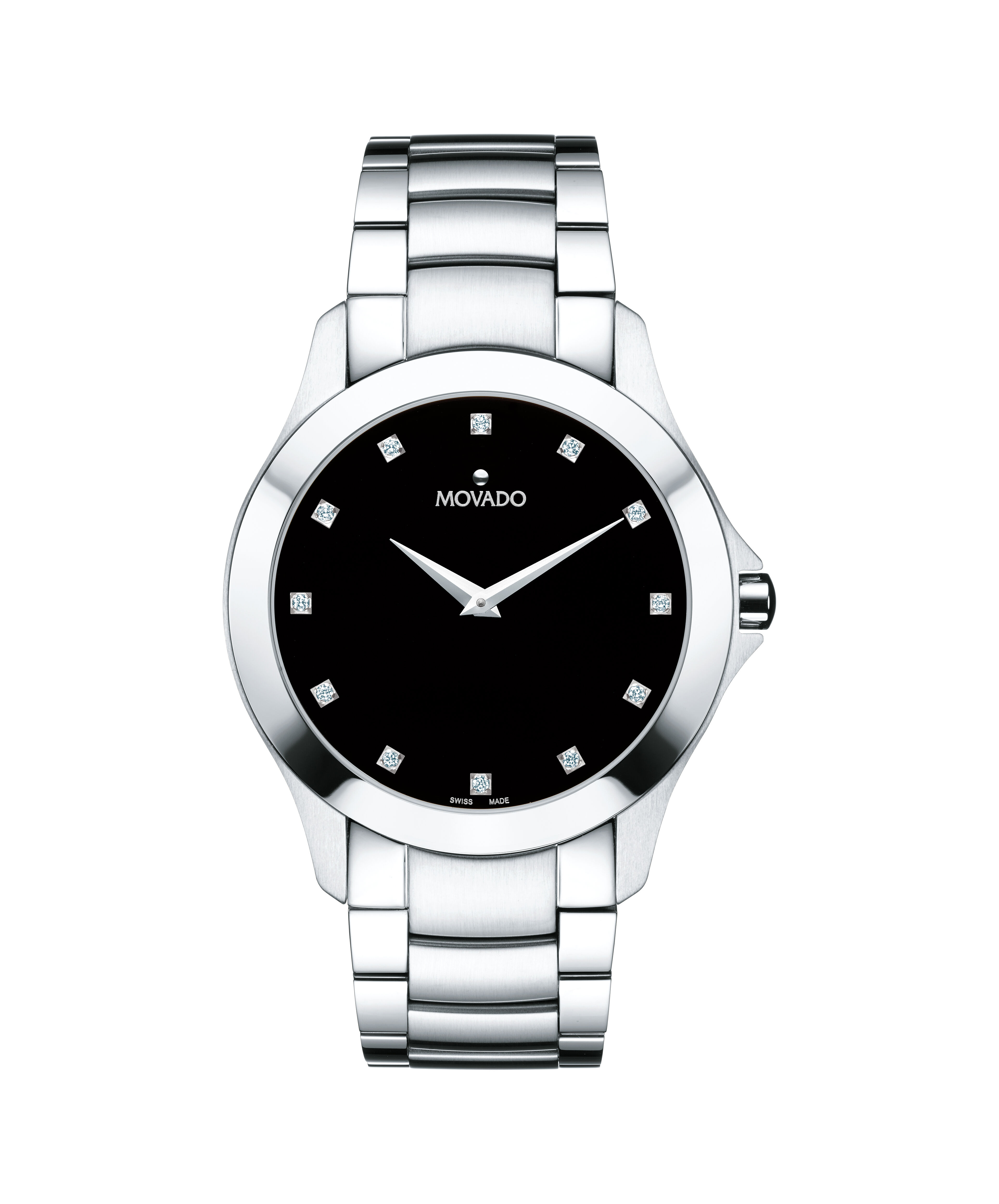 Movado diamond bezel mens shop