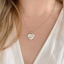 Silver North Star Locket Necklace