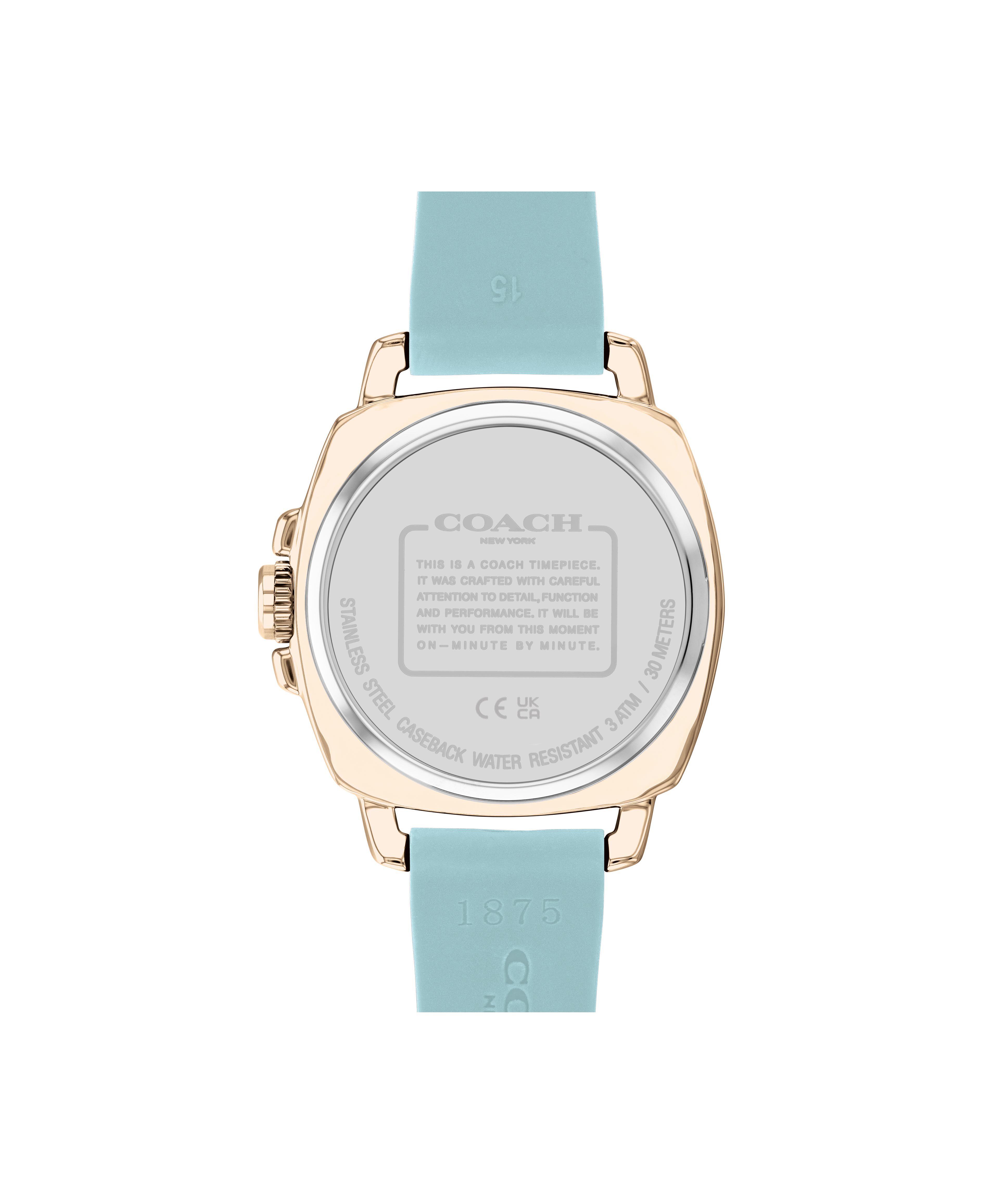 Coach boyfriend discount watch white