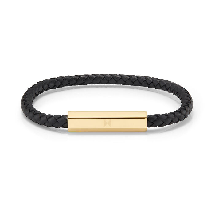 Leather Braid Bracelet Men's Bracelet