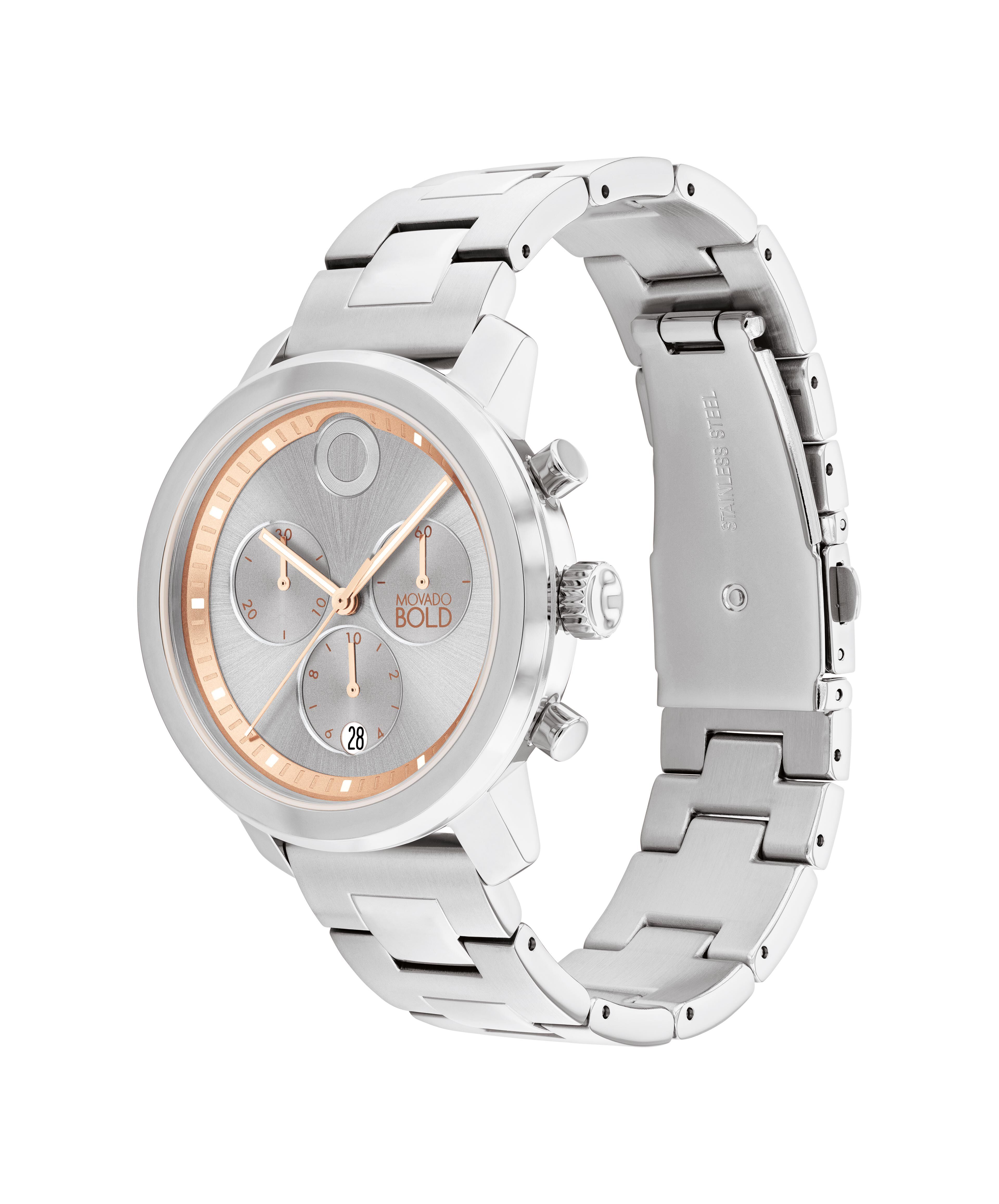 All silver movado watch cheap