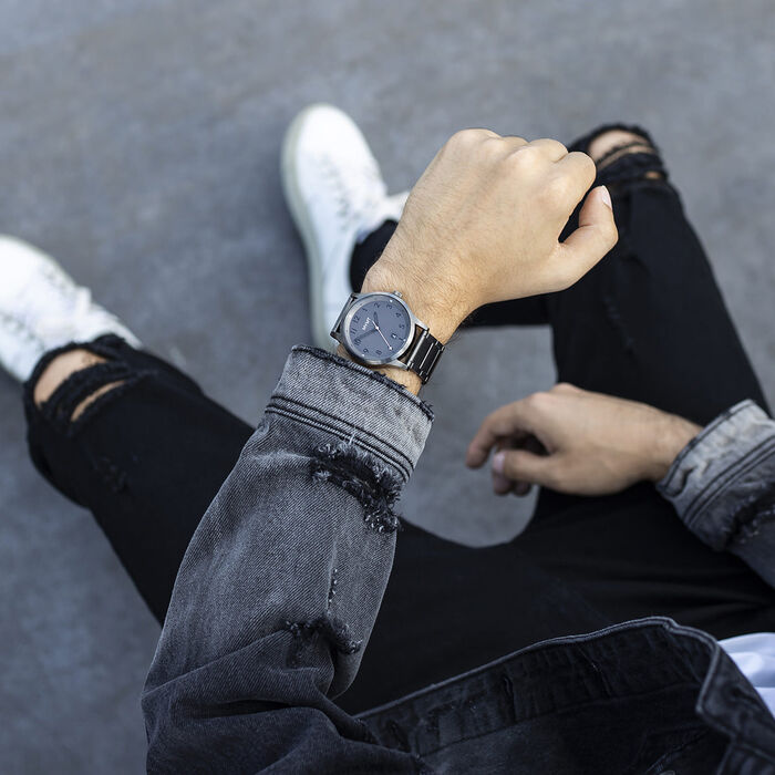 Zone Silver Men's Watch, 41mm