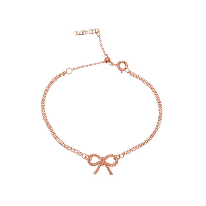 Vintage Bow Women's Chain Bracelet