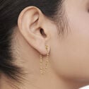 Movado Ball & Chain Earrings