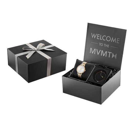 MVMT Women's Watch and Bracelet Gift Set, 36mm
