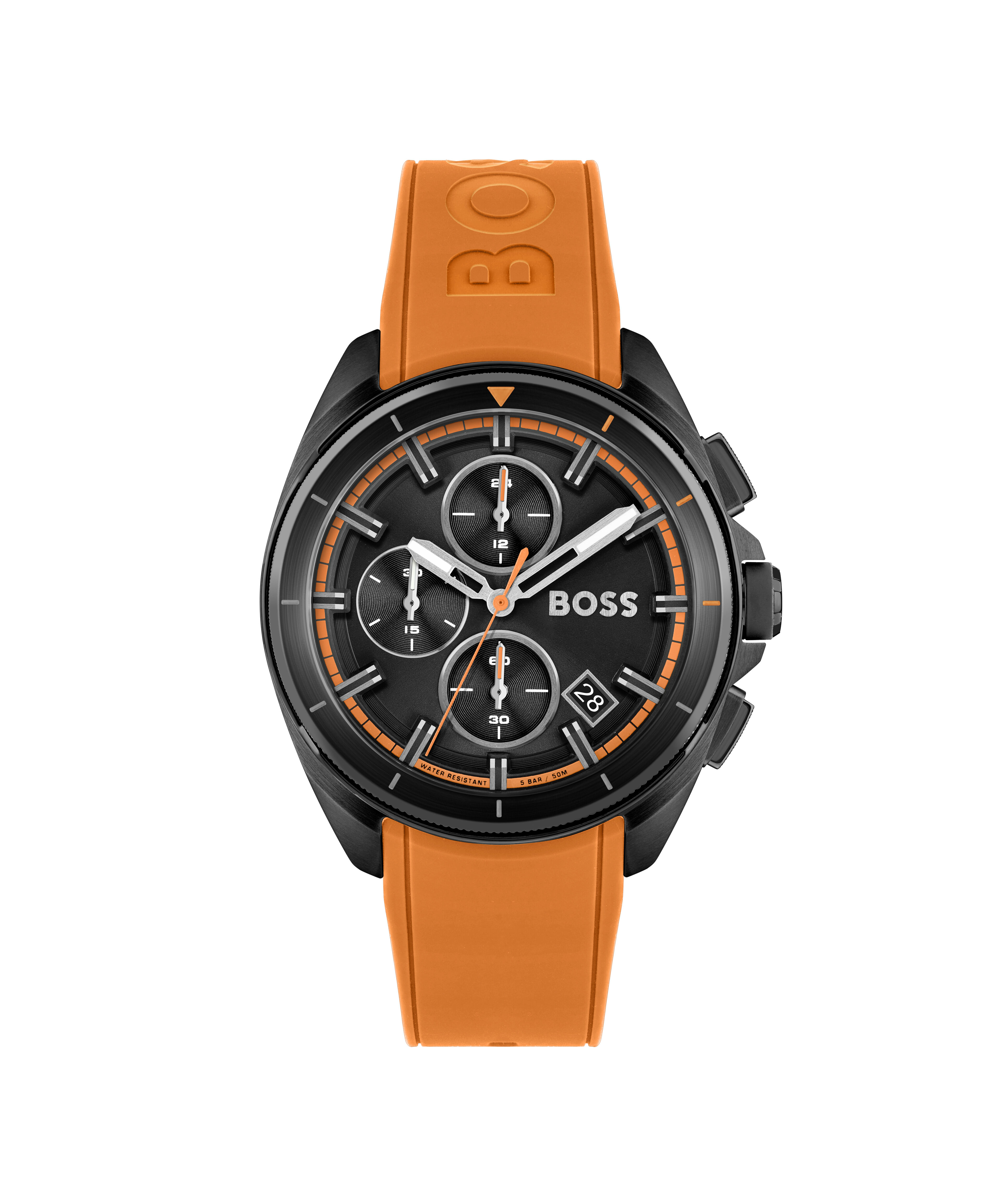 Hugo boss shop orange silver watch