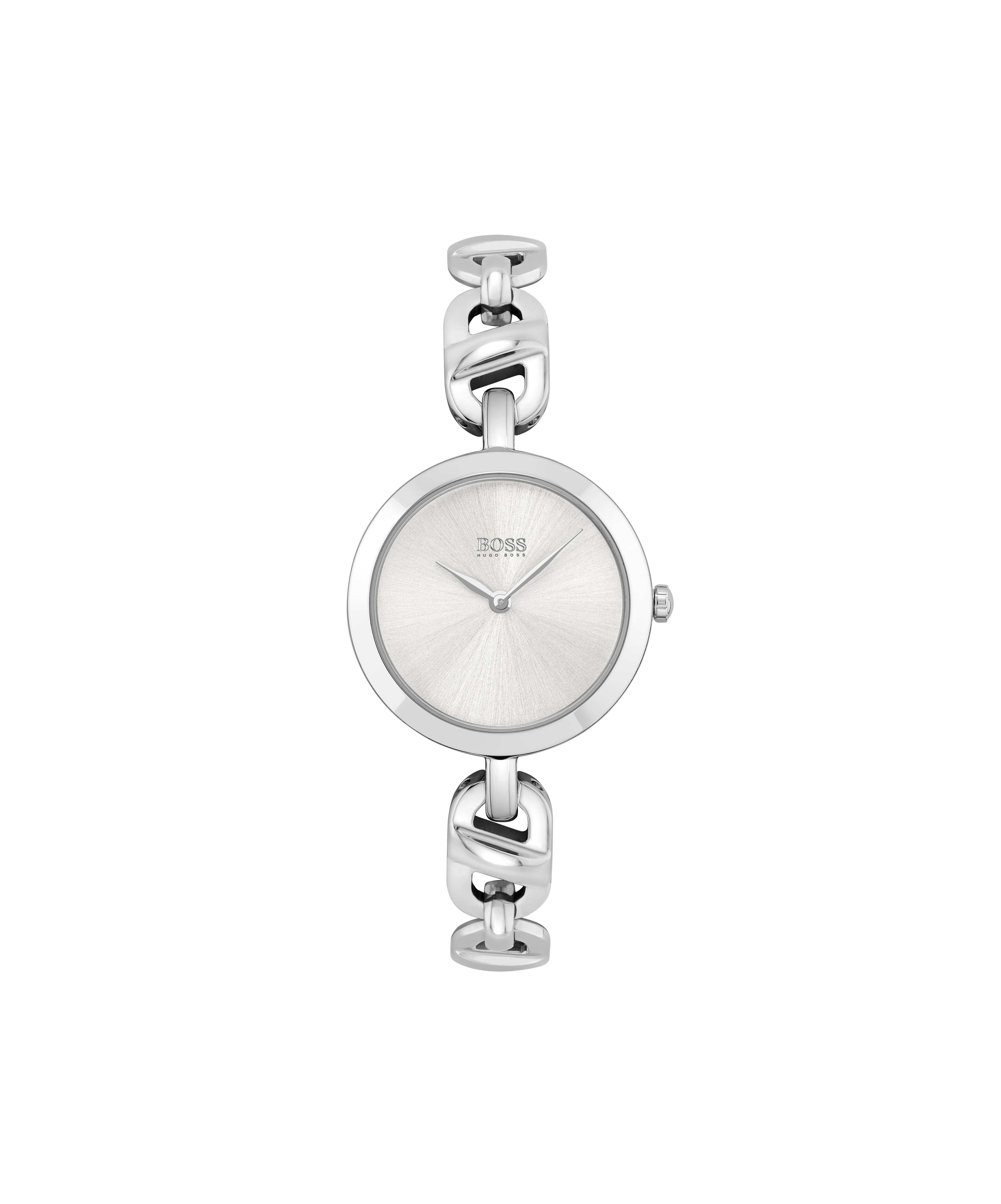 Hugo boss chain watch sales