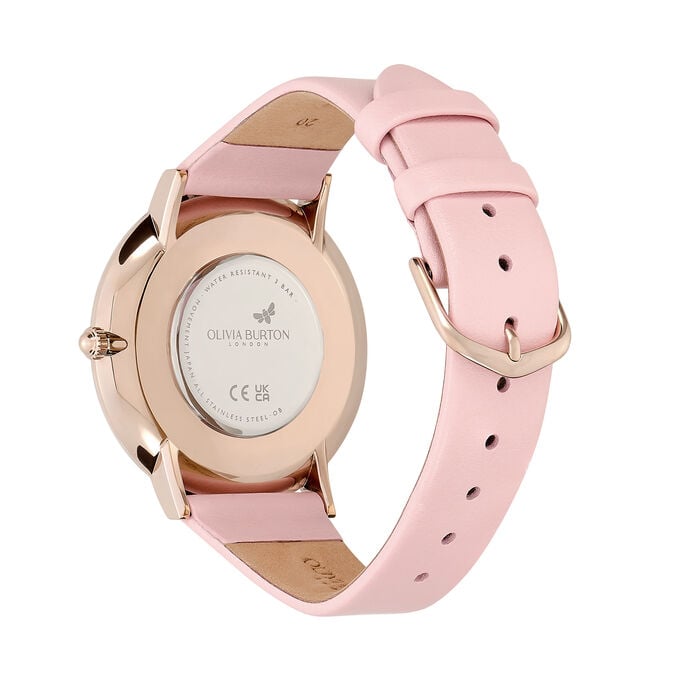 Faux Rose Quartz Women's Watch Watch, 40mm