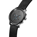 Gunmetal Black Men's Watch, 45mm