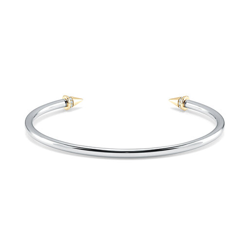 Crystal Stud Cuff Women's Bracelet