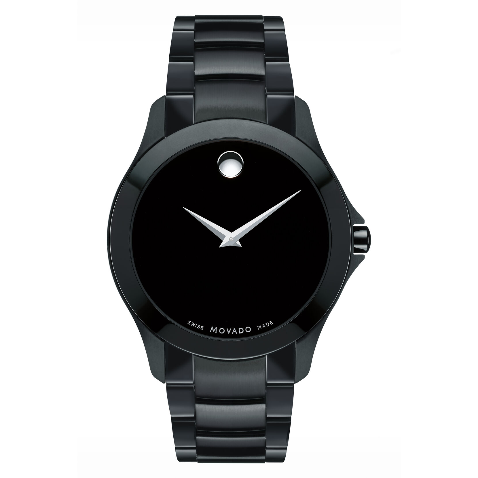 movado luno black