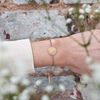 Rose Gold Disc Women's Bracelet