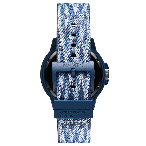 Pacific Blue Solar Unisex Watch, 38mm
