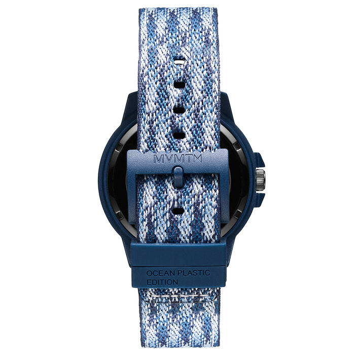 Pacific Blue Solar Unisex Watch, 38mm