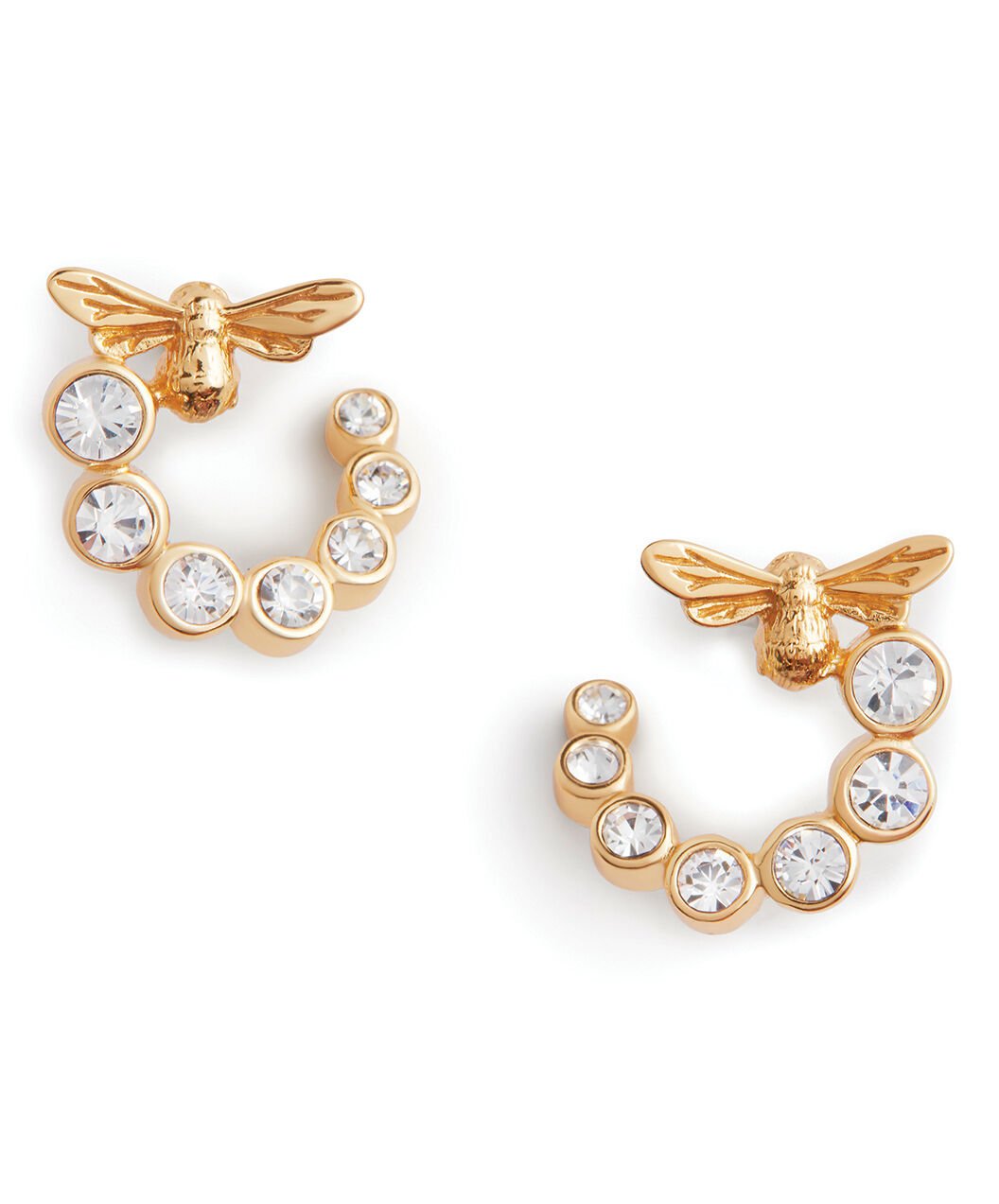 Olivia burton bee hoop earrings cheap