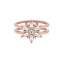 Rose Gold Snowflake Ring