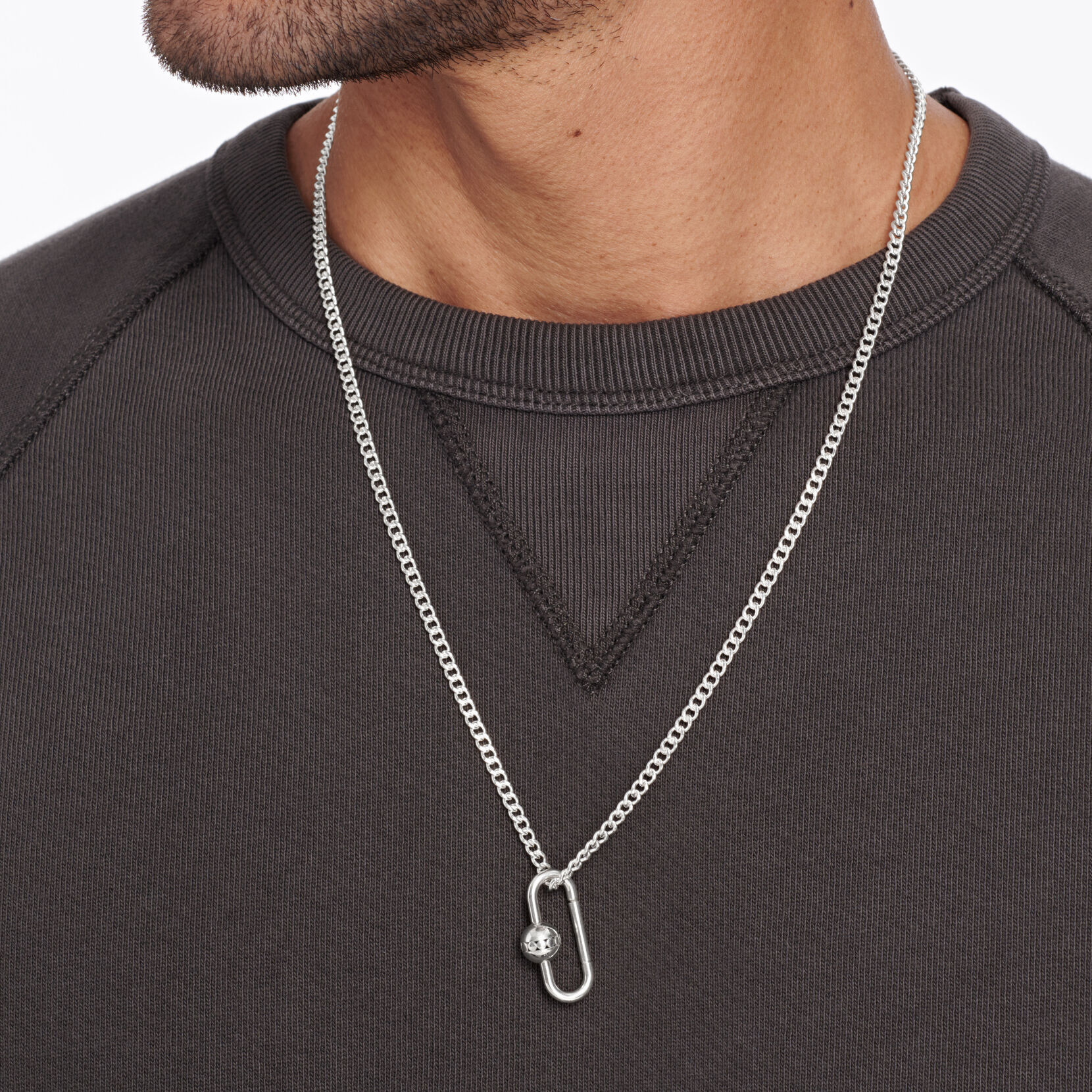 Sphere Lock Necklace