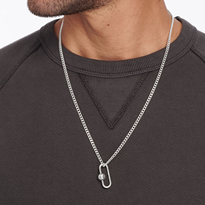 Sphere Lock Necklace