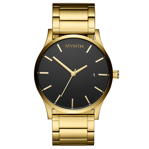 Black Gold Men's Watch, 45mm