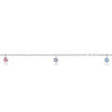 Rainbow Women's Charm Bracelet