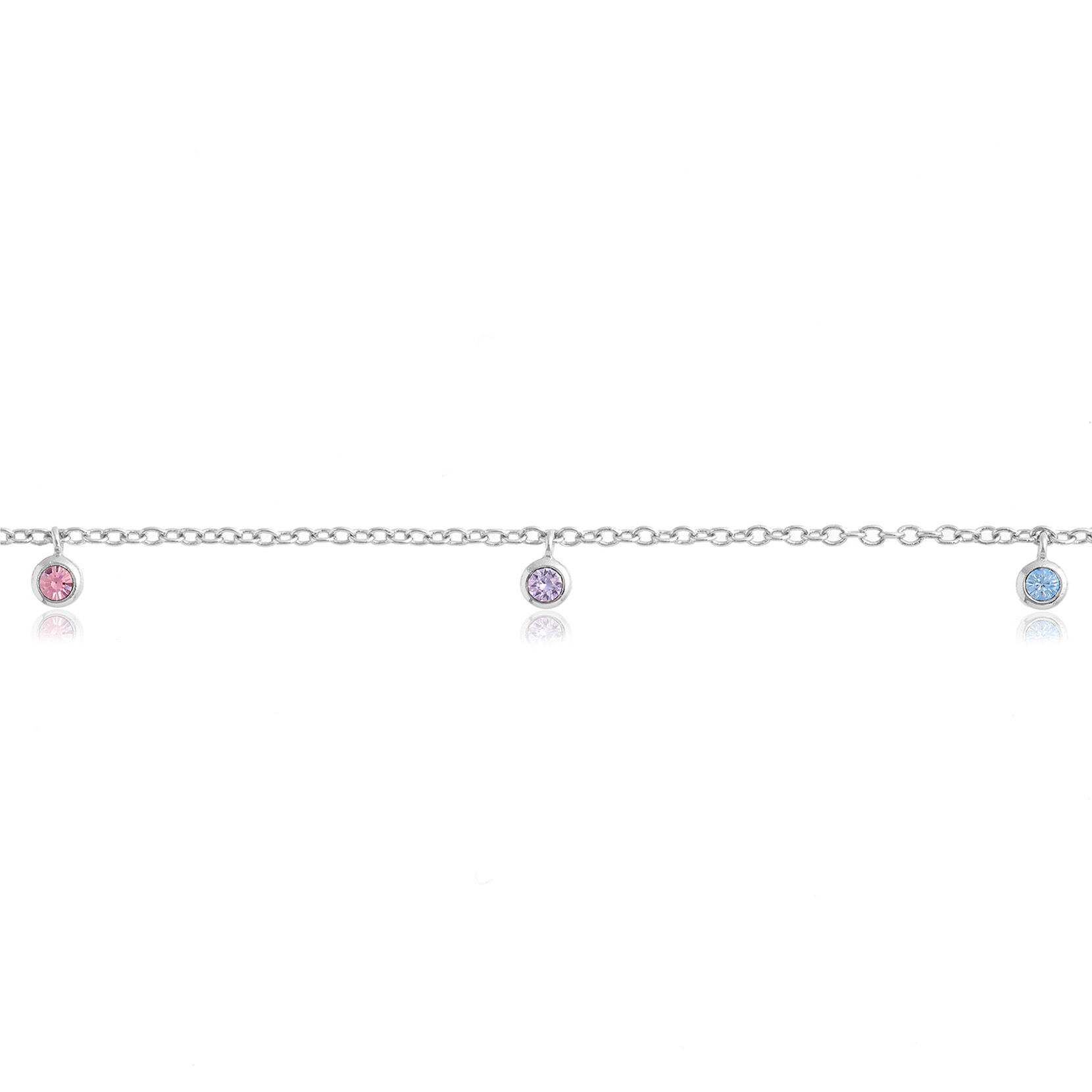 Rainbow Women's Charm Bracelet