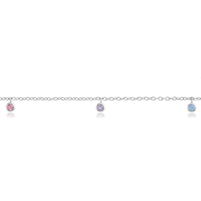 Rainbow Women's Charm Bracelet