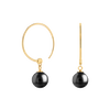 Movado Pearl Hoop Earrings