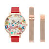 Pop Art Women's Watch & Strap Gift Set, 38mm