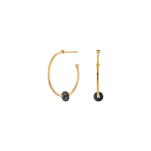 Movado Simple Hoop Earrings