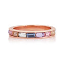 Olivia Burton Rainbow Baguette Women's Ring