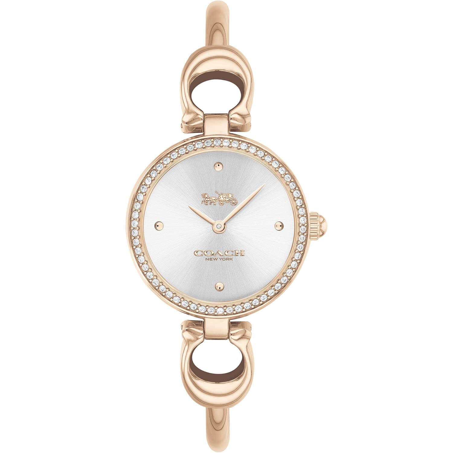 Coach park watch 34mm carnation gold clearance