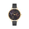 Gold & Black Women's Watch, 34mm