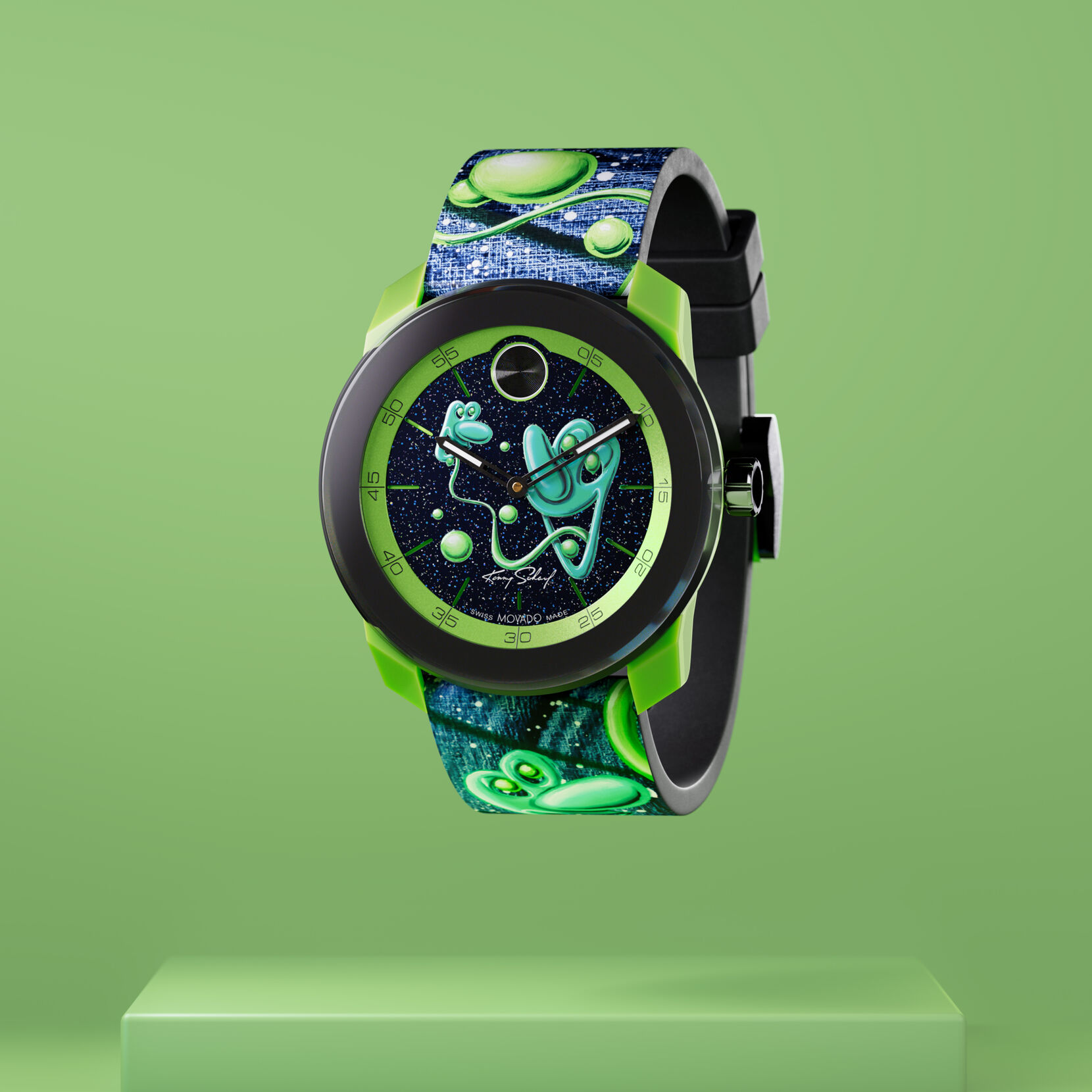 Kenny Scharf X Movado Watch, 42mm