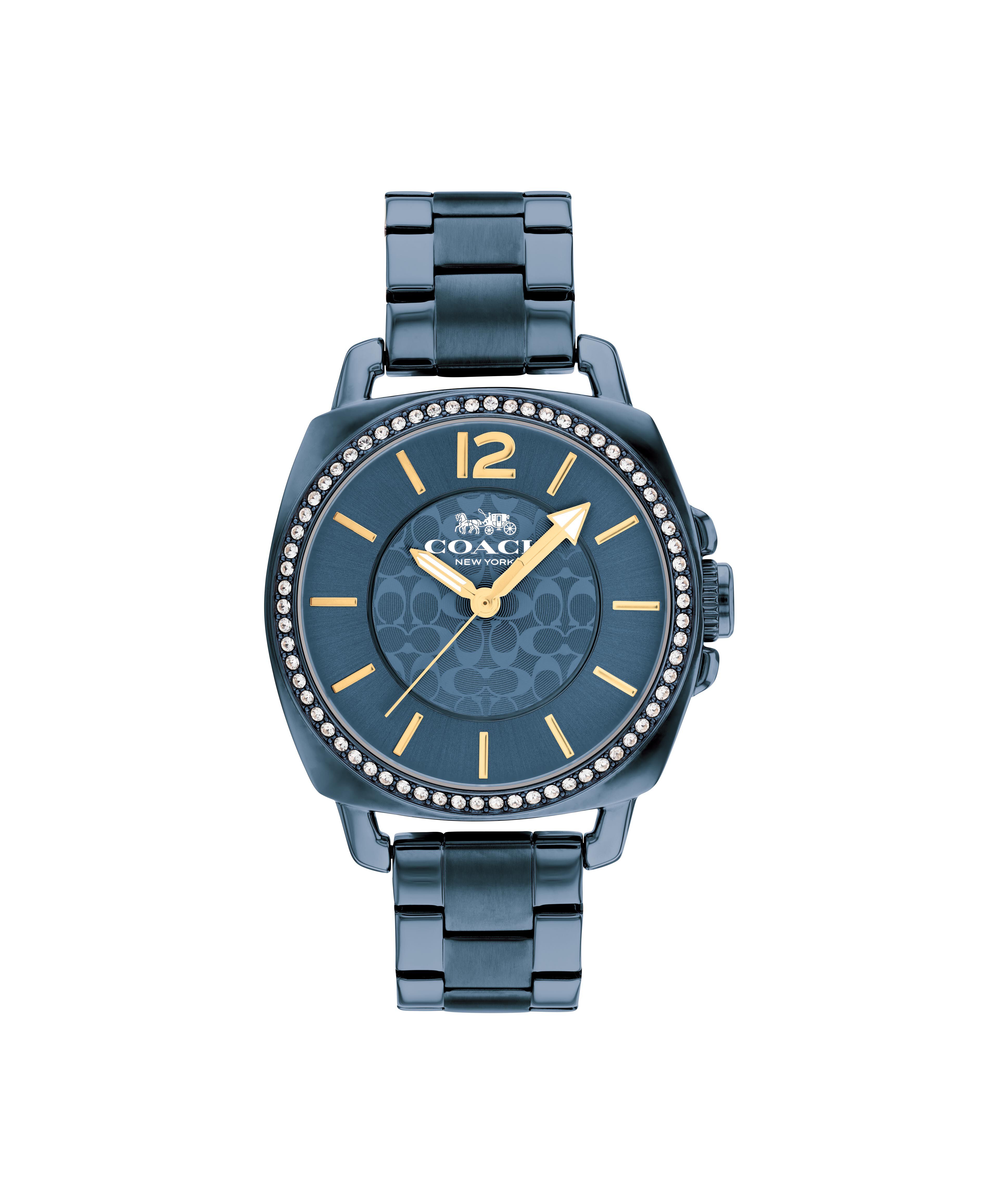 Coach boyfriend top watch silver